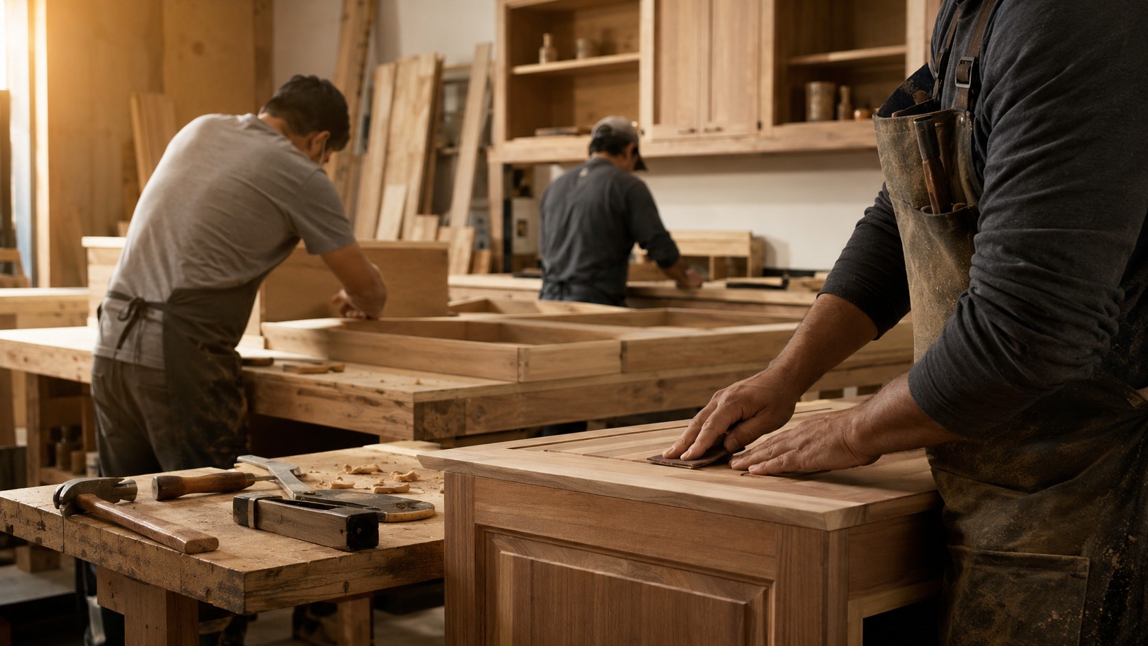 Luxury Custom Cabinets Workshop